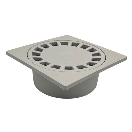 Piletta in PVC - F.lli Padovan - per terrazza / con griglia / quadrata