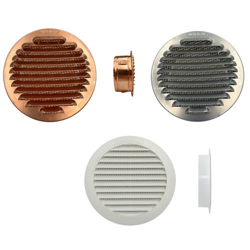 Griglia di ventilazione in alluminio - F.lli Padovan - in rame / in plastica / in PVC