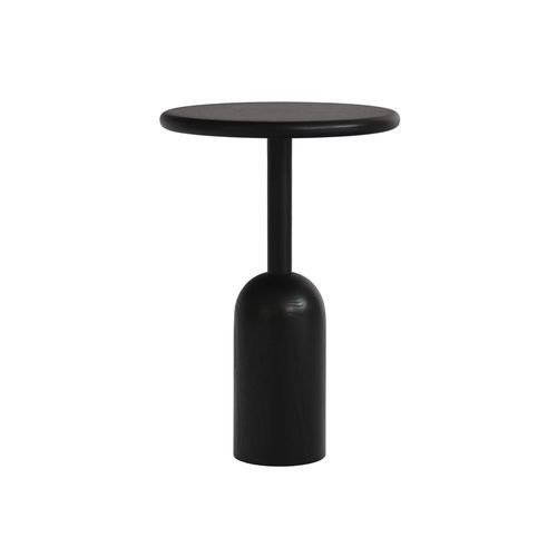 Tavolo d'appoggio design scandinavo - ARKIN - take me HOME. - in faggio / con supporto in faggio / rotondo