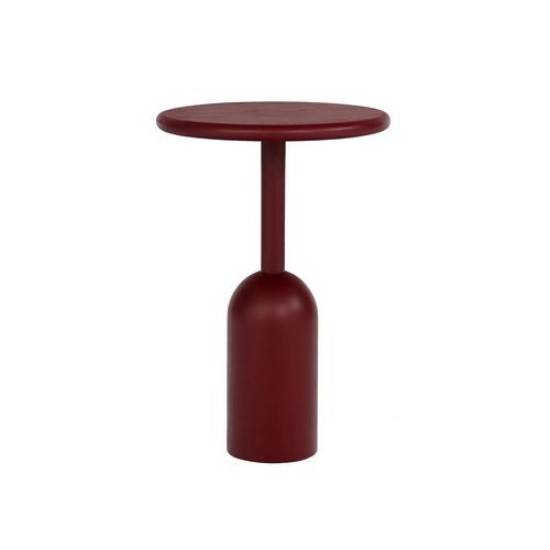 Tavolo d'appoggio contemporaneo - ARKIN - take me HOME. - in faggio / con supporto in legno / rotondo