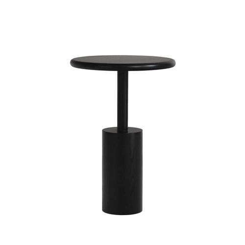 Tavolo d'appoggio contemporaneo - FABER - take me HOME. - in legno massiccio / in faggio / rotondo