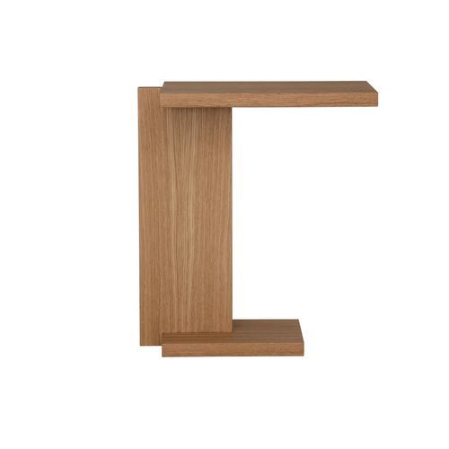 Tavolo d'appoggio moderno - HOLGER - take me HOME. - impiallacciato in legno / in rovere / rettangolare