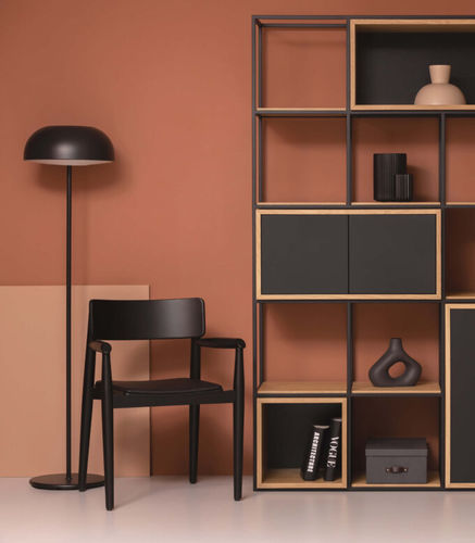 Poltrona contemporanea - DANTE - take me HOME. - in legno compensato / in legno / in ecopelle