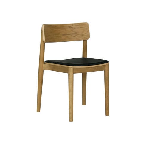 Sedia da pranzo in stile scandinavo - DANTE - take me HOME. - da interno / impiallacciata in legno / in rovere