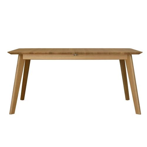 Tavolo da pranzo in stile scandinavo - LARSEN - take me HOME. - in legno massiccio / in rovere / con supporto in quercia