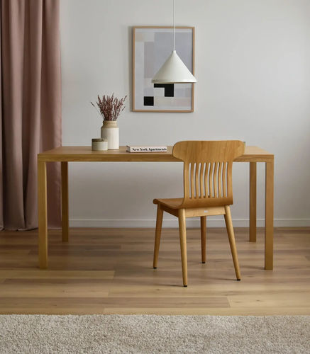 Tavolo da pranzo design minimalista - FINO - take me HOME. - in legno massiccio / in legno laccato / in rovere