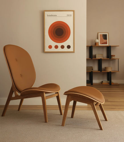 Poggiapiedi contemporaneo - HARMONIA - take me HOME. - in rovere / in espanso / in compensato