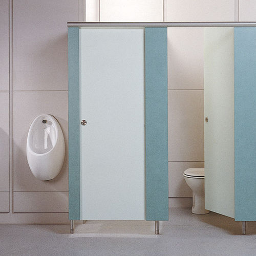 Cabina per bagni pubblici in acciaio inossidabile - BASSO - Washroom Washroom Limited - in MDF / per toilette / per edifici pubblici