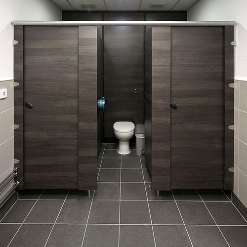 Cabina per bagni pubblici in acciaio inossidabile - FORTE - Washroom Washroom Limited - in laminato / per toilette / per edifici pubblici