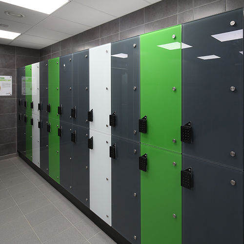 Armadietto spogliatoio in vetro - ILOCKER - Washroom Washroom Limited - a combinazione / per edifici pubblici / con sistema di sicurezza
