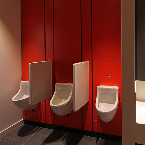 Perlina da parete - LAMINATE DUCTING - Washroom Washroom Limited - in PVC / opaca