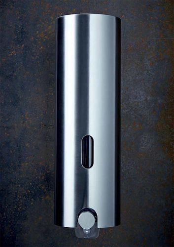 Distributore di sapone professionale - MODRIC - Washroom Washroom Limited - da parete / in acciaio inossidabile / manuale