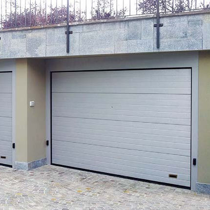 Porta sezionale per garage - Amapà - SILVELOX GROUP SPA - in acciaio galvanizzato / automatica / manuale