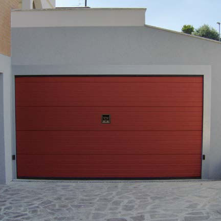 Porta sezionale per garage - Paranà - SILVELOX GROUP SPA - in acciaio galvanizzato / automatica / manuale