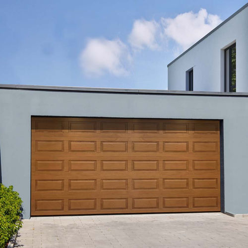Porta sezionale per garage - Madeira 1 - SILVELOX GROUP SPA - in legno / manuale / automatica