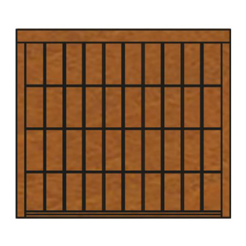 Porta sezionale per garage - Madeira 3 - SILVELOX GROUP SPA - in legno / manuale / automatica