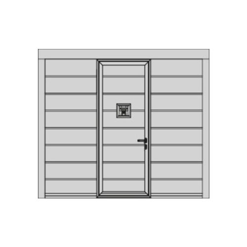Porta basculante per garage - Bidoga - SILVELOX GROUP SPA - in metallo / manuale / automatica