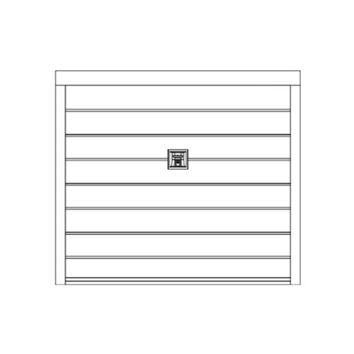 Porta basculante per garage - Bidoga 2 - SILVELOX GROUP SPA - in legno / manuale / automatica