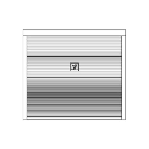 Porta basculante per garage - Venetian - SILVELOX GROUP SPA - in legno / manuale / automatica