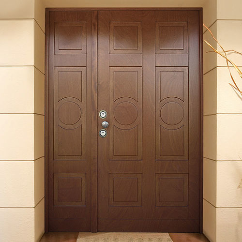 Porta d'ingresso - Perseo 3T - SILVELOX GROUP SPA - in legno / battente / contemporanea