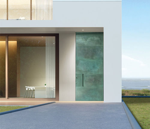 Porta d'ingresso - Pivo’t - SILVELOX GROUP SPA - in legno / a bilico / contemporanea