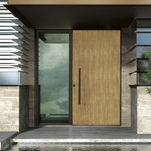 Porta d'ingresso - In_Wall - SILVELOX GROUP SPA - in legno / battente / contemporanea