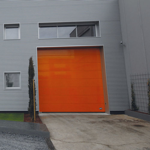 Porta industriale sezionale - SI Series - SILVELOX GROUP SPA - in acciaio galvanizzato / in acciaio inossidabile / automatica