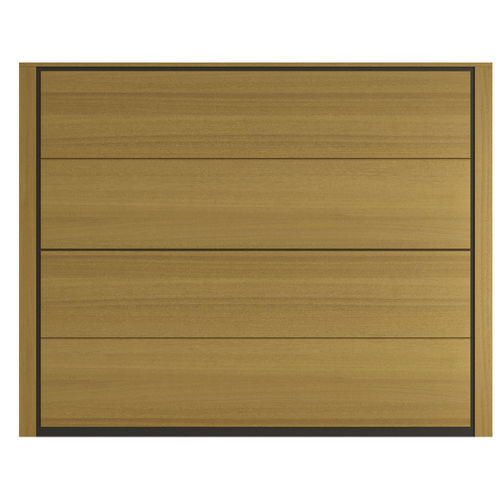 Porta sezionale per garage - SECURLAP EMI - SILVELOX GROUP SPA - in legno massiccio / in compensato / automatica