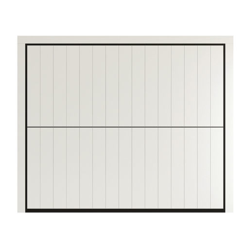 Porta sezionale per garage - SECURLAP VIP - SILVELOX GROUP SPA - impiallacciata in legno / in compensato / automatica