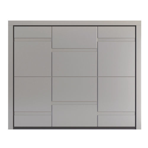 Porta sezionale per garage - SECURLAP SLOT - SILVELOX GROUP SPA - in legno / in compensato / automatica