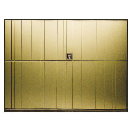 Porta sezionale per garage - SECURLAP NEWMAN - SILVELOX GROUP SPA - in compensato / in HDF / automatica