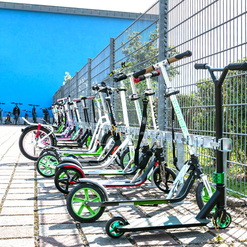 Rastrelliera per monopattino con sistema di sicurezza - Rollerstop - CROSO FRANCE - per spazi pubblici / in metallo / professionale