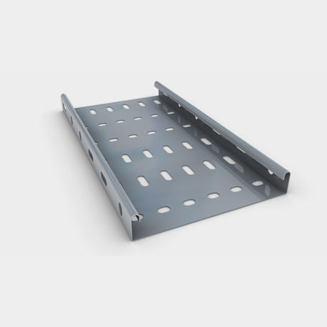 Canalina porta cavi in acciaio galvanizzato - UNIKLIP: KLMR  - Unitrunk