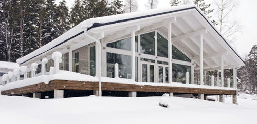 Casa prefabbricata - POLAR 84 - Polar Life Haus - ecologica / contemporanea / con terrazza