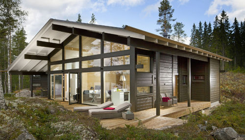 Casa prefabbricata - POLAR 132 - Polar Life Haus - ecologica / contemporanea / con terrazza