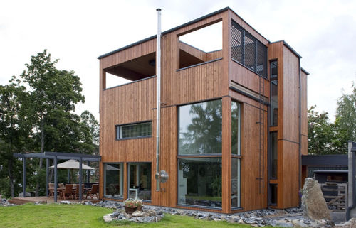Casa prefabbricata - VILLA MAX - Polar Life Haus - ecologica / contemporanea / con terrazza