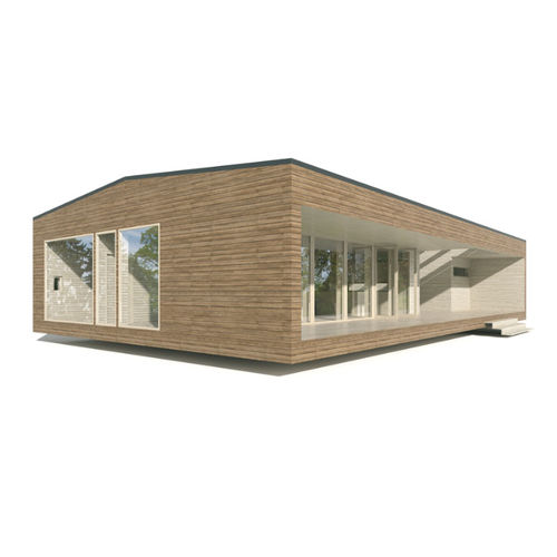 Casa prefabbricata - PLUSVILLA 80 - Polar Life Haus - a risparmio energetico / contemporanea / a un piano