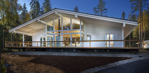 Casa prefabbricata - POLAR SWAN 225 - Polar Life Haus - ecologica / contemporanea / a due piani