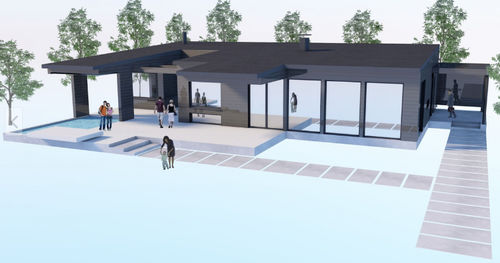 Casa prefabbricata - VILLA BLACK - Polar Life Haus - ecologica / contemporanea / a un piano