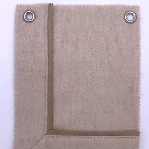 Bordo in tessuto per il design d'interni - SUEDE PROFILE - ARTIGIANI DEL CASHMERE - per coperta / per plaid / personalizzabile