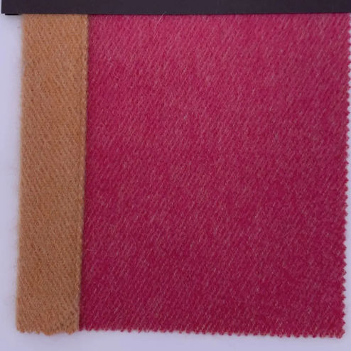Tessuto per il design d'interni - DOUBLE  310 - ARTIGIANI DEL CASHMERE - per coperta / per plaid / a tinta unita