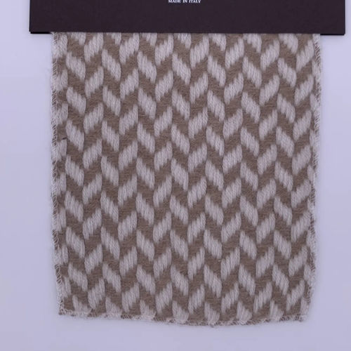 Tessuto per coperta - STYLES - ARTIGIANI DEL CASHMERE - per plaid / per il design d'interni / con motivi geometrici