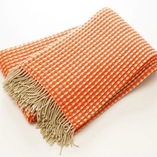 Coperta in cachemire - JAC/WAFF00/001 - ARTIGIANI DEL CASHMERE - Made in Italy