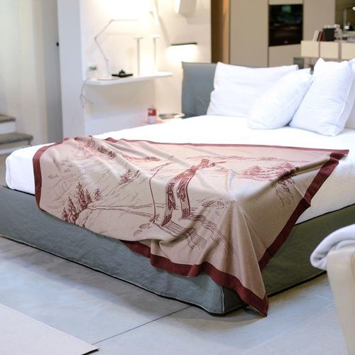 Coperta in cachemire - T27/PRIN150/003 - ARTIGIANI DEL CASHMERE - Made in Italy