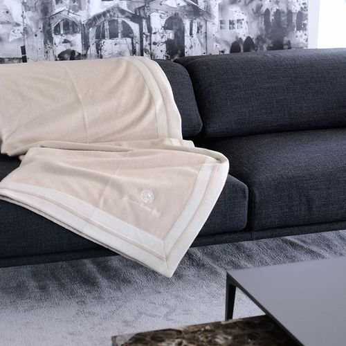 Coperta in cachemire - T27/CATR201/002 - ARTIGIANI DEL CASHMERE - Made in Italy