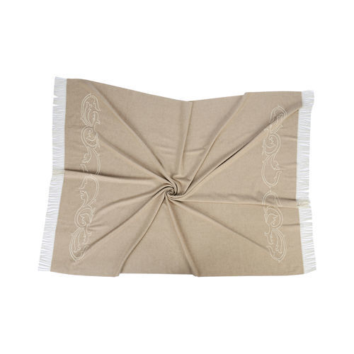 Coperta in cachemire - T27/EMBRO20/002 - ARTIGIANI DEL CASHMERE - Made in Italy