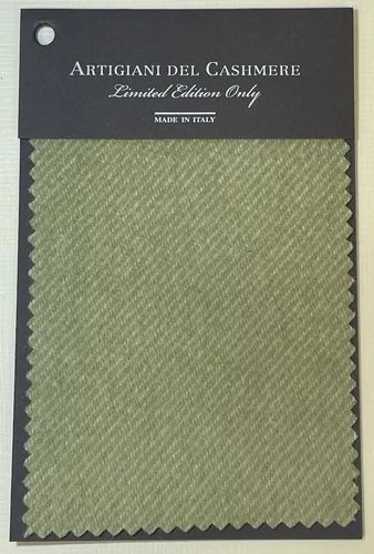 Tessuto per tende - Avocado - ARTIGIANI DEL CASHMERE - per il design d'interni / per coperta / per plaid
