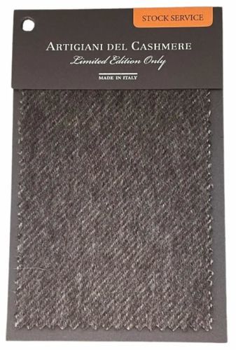 Tessuto per il design d'interni - CHOCOLATE - ARTIGIANI DEL CASHMERE - per coperta / per plaid / a tinta unita