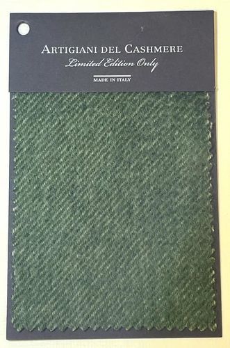 Tessuto per plaid - FERN - ARTIGIANI DEL CASHMERE - per coperta / a tinta unita / in cachemire