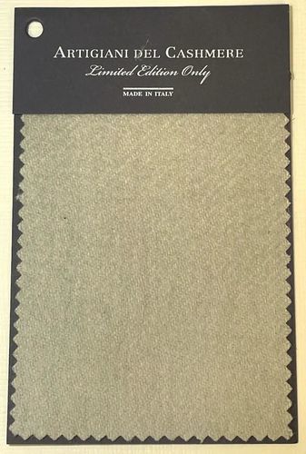 Tessuto per il design d'interni - LICHEN - ARTIGIANI DEL CASHMERE - per coperta / per plaid / a tinta unita
